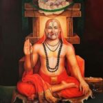 god raghavendra swamy with krishna image