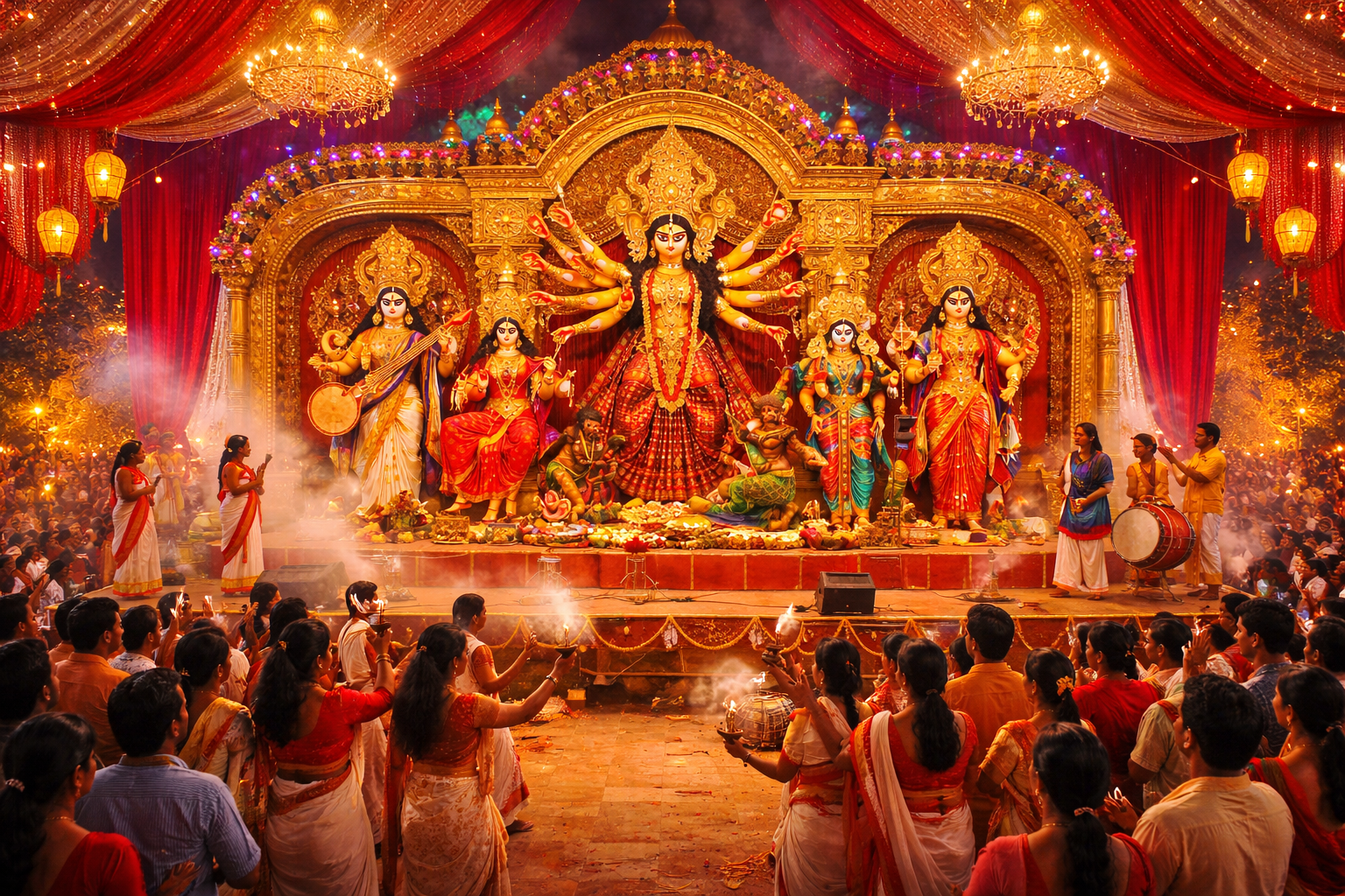 Durga Puja in Bhilai