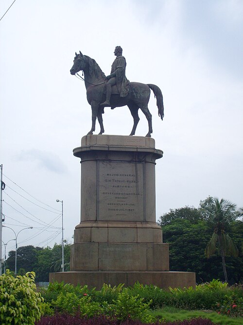Sir Thomas Munro’s Memorial in Pattikonda