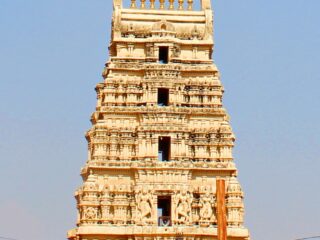 yaganti temple gali gopuram
