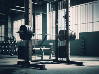 vecteezy treadmill in modern gym toned image 3d rendering 22653711